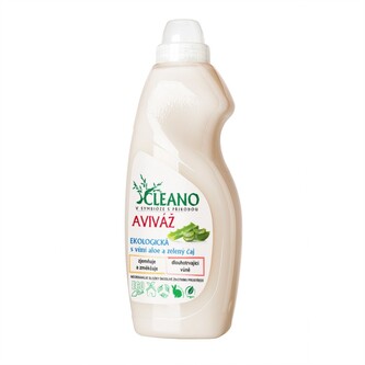 Ekologická aviváž s vůní aloe vera a zelený čaj 1,5l Cleano