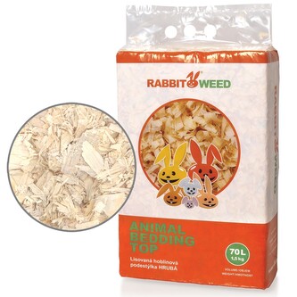 Rabbit Weed hobliny hrubé, cena za 1ks