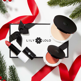 Dárková sada Lip and Cheek Signature Nudes 3ks Lily Lolo