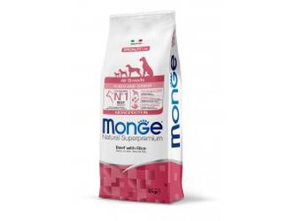 MONGE DOG Puppy & Junior, Hovězí 12kg 31/17