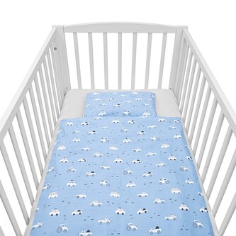 2-dílné ložní povlečení New Baby Autíčka Tuuut 90/120 cm