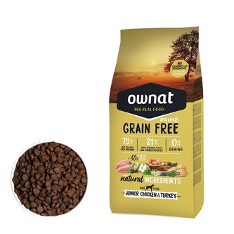 OWNAT GF PRIME DOG Junior Chicken & Turkey 3kg OWNAT GF PRIME DOG Junior Chicken & Turkey 3kg