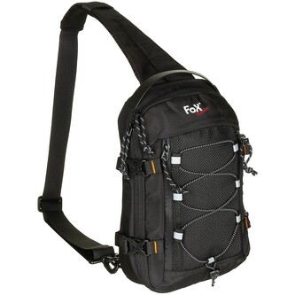 Batoh s jedním popruhem Fox Outdoor Compact Sling - černý