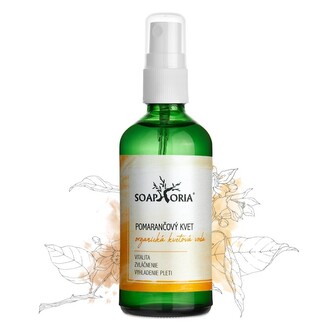 Pomerančový květ - organická květinová voda - citlivá a suchá pleť 100ml Soaphoria