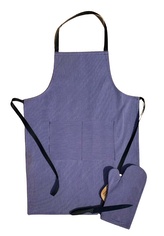 Svitap Grilovací set zástěra a chňapka denim