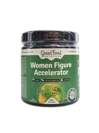 GreenFood nutrition - Women figure accelerator 240 g - citronový juice