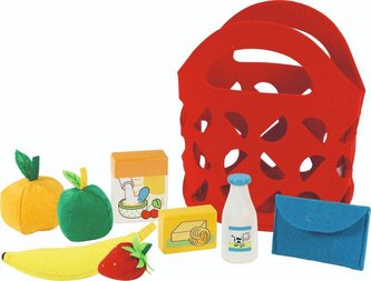 Filcowa torba na zakupy z akcesoriami Goki