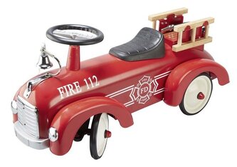 Jeździk retro wóz strażacki FIRE 112 Goki