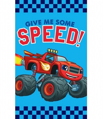 Carbotex Dětský ručník Plamínek a Čtyřkoláci Speed 30x50 cm