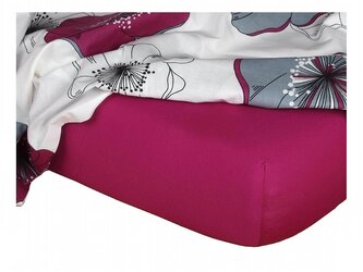 Dadka Jersey prostěradlo ostružinová 220x220x20 cm