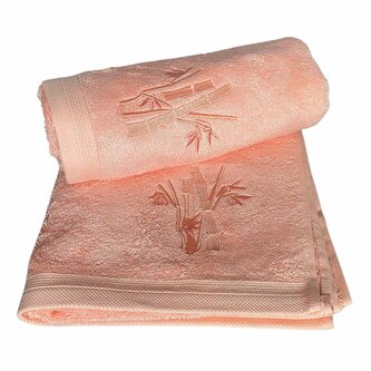 Praktik Ručník bambusový BOSTON New 50x100 cm lososový