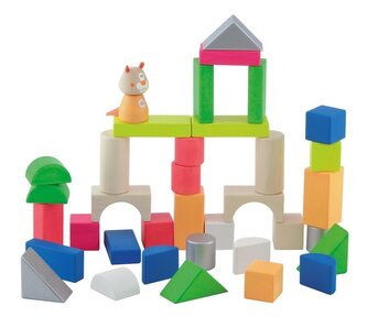 Klocki z drewna Mała architektura Sevi