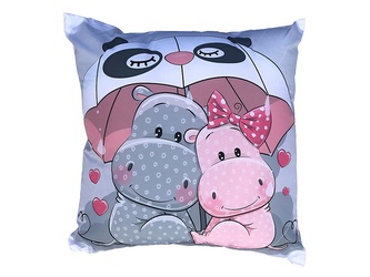 Dadka Fotopolštářek Hrošíci 40x40 cm