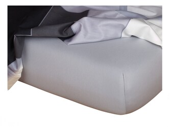 Dadka Jersey prostěradlo šedá 220x220x20 cm