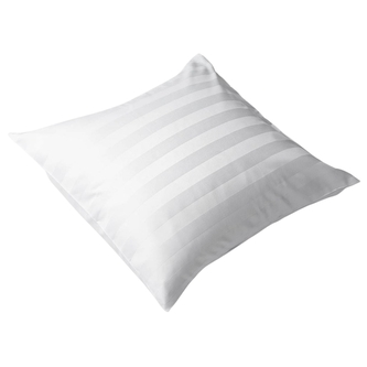 Dadka Povlak na polštář atlas grádl bílý proužek 2 cm 50x70 cm