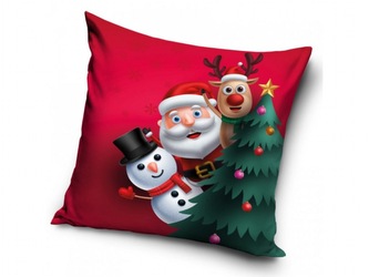 TipTrade Vánoční povlak Pozdravy ze severní pólu 40x40 cm