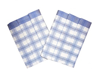 Svitap Utěrka Bambus 50x70 cm Kostka velká modrá 3 ks