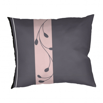 Dadka Povlak na polštář bavlna Slezsko šedopudrové 40x50 cm