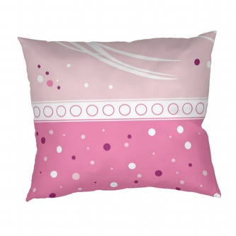 Dadka Povlak na polštář krep Galaxie starorůžová 40x50 cm