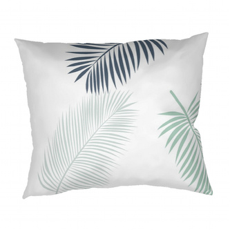 Dadka Povlak na polštář bavlna Peříčka mentolová 40x50 cm