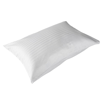 Dadka Povlak na polštář atlas grádl Polycotton bílý pruh 70x90 cm