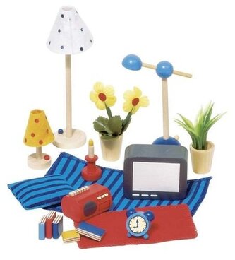 Akcesoria do salonu i sypialni, 17 elementów