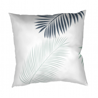 Dadka Povlak na polštář bavlna Peříčka mentolová 40x40 cm