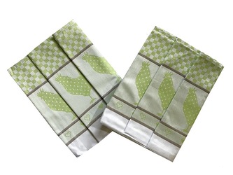 Svitap Utěrka Extra savá 50x70 cm Slepičky zelené 3 ks Svitap Utěrka Extra savá 50x70 cm Slepičky zelené 3 ks