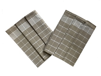 Svitap Utěrka Pozitiv Egyptská bavlna 50x70 cm béžová/bílá 3 ks