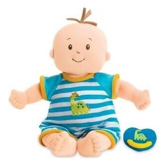 Lalka pluszowa ze smoczkiem, Chłopiec z dinozaurem