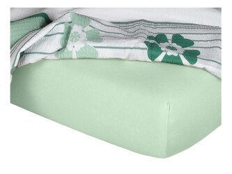 Dadka Jersey prostěradlo mentol 220x220x20 cm
