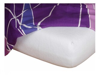 Dadka Froté prostěradlo bílá 80x220x20 cm