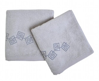 Praktik Ručník Deny 50x100 cm šedý