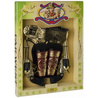 Villa Old west kovbojská sada s opaskem 5V1