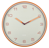 Designové nástěnné hodiny 6013OR Karlsson 40cm