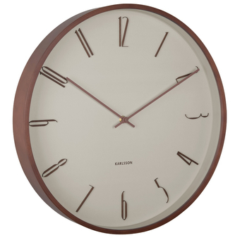 Designové nástěnné hodiny 6014WG Karlsson 40cm
