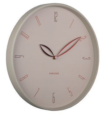 Designové nástěnné hodiny 6012WG Karlsson 40cm