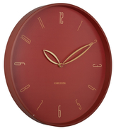 Designové nástěnné hodiny 6012RD Karlsson 40cm