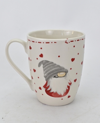 Vánoční hrnek se skřítkem B 340 ml II. jakost