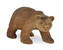 Dřevěná soška Medvěd 9 cm -  var. B