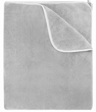 Mikrovláknový rychlesnoucí ručník DARIA světle šedá 50x100 cm Mybesthome