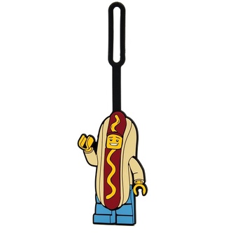LEGO Iconic Jmenovka na zavazadlo - Hot Dog