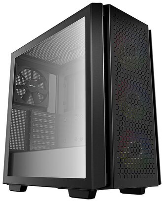 DEEPCOOL skříň CG560 / ATX / 3x120mm fan / 140mm ARGB fan / 2x USB 3.0 / mesh panel DEEPCOOL skříň CG560 / ATX / 3x120mm fan / 140mm ARGB fan / 2x USB 3.0 / mesh panel