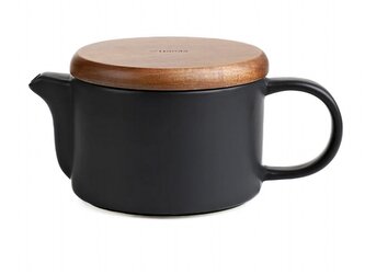 Džbán | TALOSA | s akátovým víkem černý | 0,6l | 875583