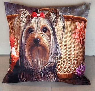 Dekorační polštář s motivem  -  PES VII. 40x40 cm Mybesthome