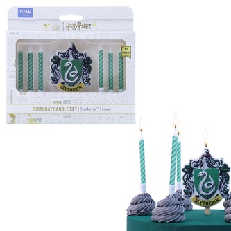 PME Cake Svíčky na dort Zmijozel, Harry Potter