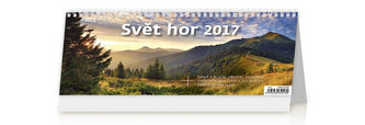 Kalendář stolní 2017 - Svět hor