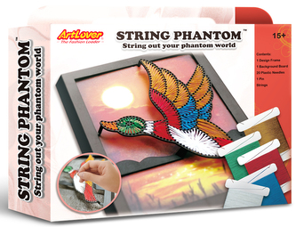 Vyplétaný obrázek-kachna