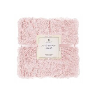 Deka 200x220 cm dvouvrstvá SPRINGOS LOTUS starorůžová Deka 200x220 cm dvouvrstvá SPRINGOS LOTUS starorůžová
