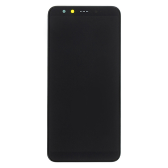 LCD Display + Dotyková Deska + Přední Kryt pro Xiaomi Mi A2 Black (Service Pack)